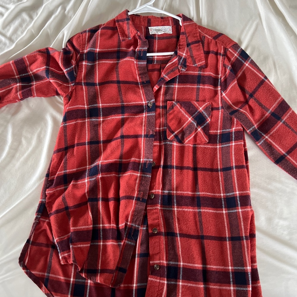 Hippie boho Flannel